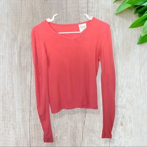 pink Long sleeve shirt